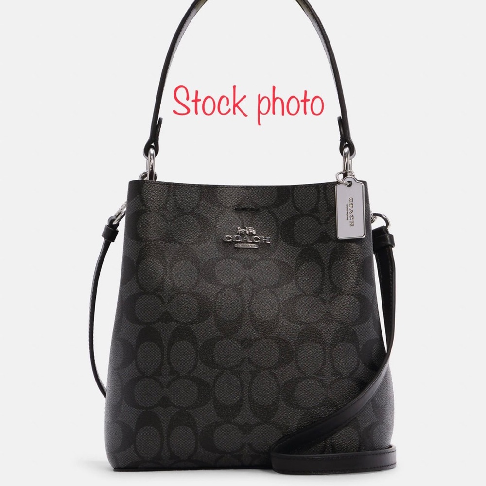 Coach Small Town Bucket Bag in Signature Canvas